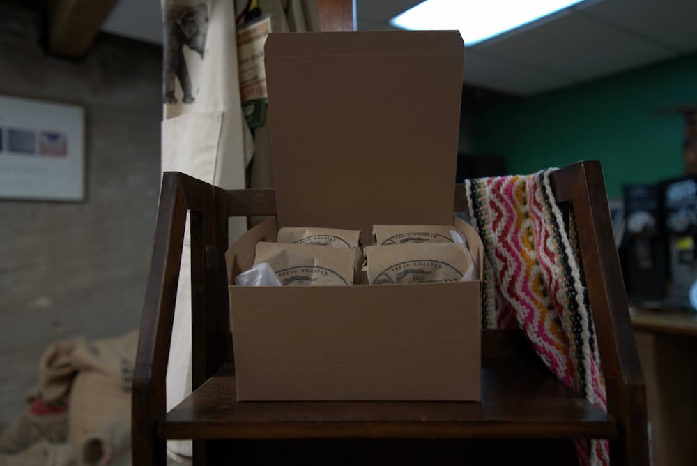 Four Pack Box.